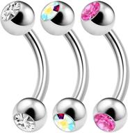 banavega surgical barbell earrings piercing logo