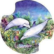 thirstystone dolphin holder coaster 2 pack логотип