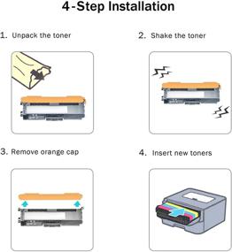 img 3 attached to 🖨️ Limeink 5 Compatible Toner Cartridges for Samsung 404s 404 CLT-K404S CLT-C404S CLT-M404S CLT-Y404S Express Xpress SL-C430W SL-C480FW SL-C480W k404 y404 c480 c430 (2 Black, 1 Each Color) - Improved SEO