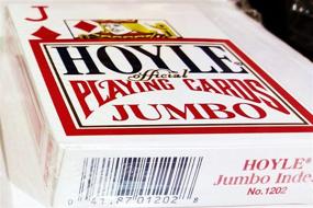 img 1 attached to Hoyle 1003440 Official Jumbo Playing