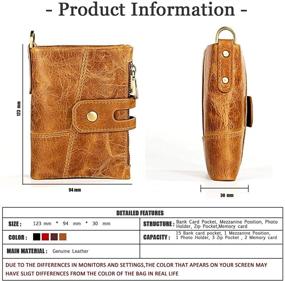 img 2 attached to 💼 Timeless RFID Blocking Wallet: Essential Men's Accessory for Wallets, Card Cases & Money Organizers