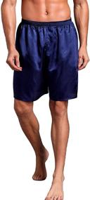 img 2 attached to 🩲 Ultimate Comfort Men's Boxer Shorts for Stylish Lounging and Sleepwear