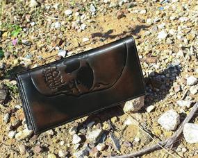 img 3 attached to 🔒 Enhanced Protection with DK86 Wallet: Block RFID Leather Burnished Men's Accessories