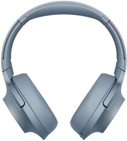 img 1 attached to 🎧 Sony H900N Hi-Res Wireless Noise Cancelling Headphones in Moonlit Blue (WHH900N/L)