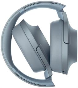 img 3 attached to 🎧 Sony H900N Hi-Res Wireless Noise Cancelling Headphones in Moonlit Blue (WHH900N/L)