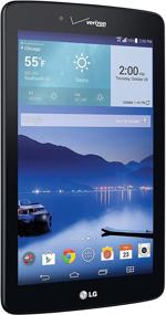 img 2 attached to 📱 LG G Pad 4G LTE Tablet, Black 7-Inch 16GB (Verizon Wireless): Immerse Yourself in High-Speed Connectivity and Optimal Performance