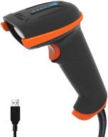 🔍 tera upgraded usb 2d qr barcode scanner: dustproof, shockproof & waterproof - fast and precise scan for windows linux, plug and play model d5100y logo