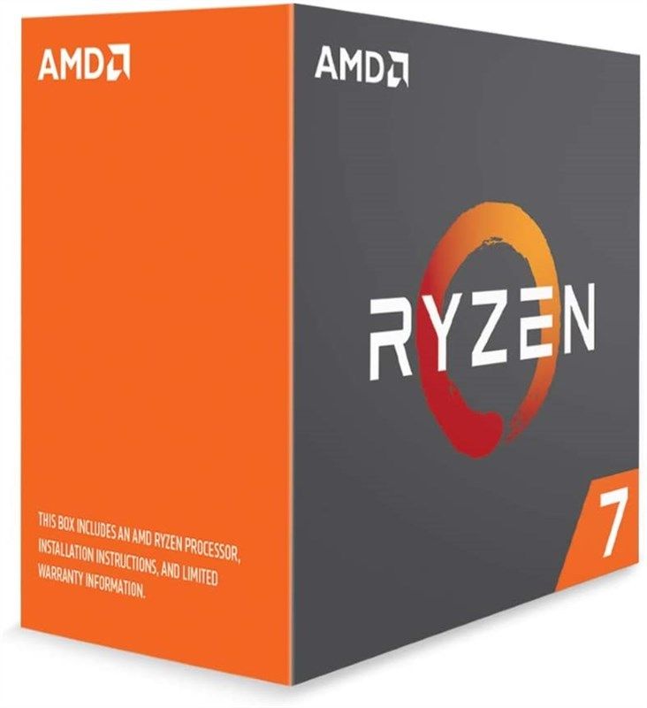 amd ryzen 1800x processor yd180xbcaewof 로고