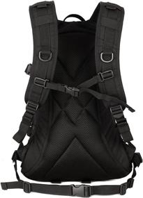 img 2 attached to 🎒 Huntvp Tactical Military Backpack with Hydration Bladder Pocket – 25L MOLLE Assault Rucksack