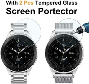 img 3 attached to Совместимые ремешки для Galaxy Watch 46 мм / Galaxy Watch 3 45 мм от Valkit