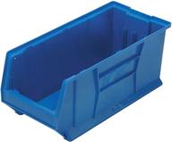 quantum plastic storage stacking container logo