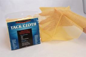 img 2 attached to 18x36 Inch Tack Cloth Bundle - Set of 12 Bags, 3-Count Each, 36 Total Tack Cloths - Vibrant Yellow