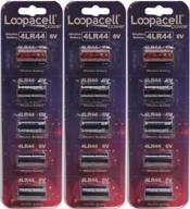 🔋 loopacell 15 щелочной батарейки 6v a544 4lr44 px28a - доставка в тот же день: loopacell 15 щелочной батарейки 6v | надежные варианты a544 и 4lr44 px28a логотип