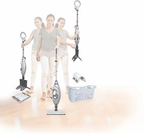 img 2 attached to Shark Lift-Away Pro Steam Pocket Mop - White (S3973D)