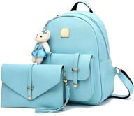 barsine backpack wallet teenager bookbag logo