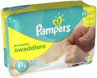 👶 pampers swaddlers preemie diapers - pack of 27 for optimal comfort and protection logo