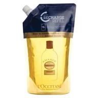 loccitane cleansing softening almond shower skin care logo