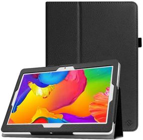 img 4 attached to 📱 Fintie Premium PU Leather Stand Cover for ZONKO K105 10.1, MEIZE 10, Dragon Touch Notepad K10 / Max10 10.1 Tablet - Compatible with Lectrus, Victbing, Hoozo, Winsing 10 Android Tablet (Black)