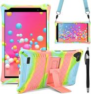 detuosi 8 inch silicone case compatible with samsung galaxy tab a 8 logo