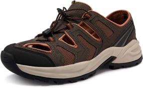 img 4 attached to ATIKA Men's Outdoor 3Layer Sports Sandals: Ultimate Athletic Footwear