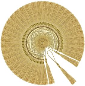 img 3 attached to Tupalizy 100PCS Mini Silky Handmade Soft Flossy Bookmark Tassels: Ideal for Keychains, Jewelry Making, Sewing, DIY Crafts & More (Light Gold)