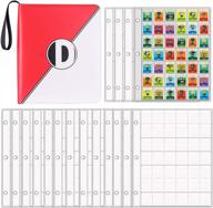 держатель для карт мини-амиибо animal crossing с 630 карманами для карт, комплектуемый компьютерными аксессуарами и периферийными устройствами - d dacckit логотип