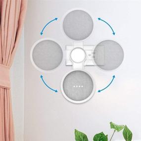 img 1 attached to SAIFSMART Compact Bracket Management Bathroom Home Audio for Home Audio Accessories