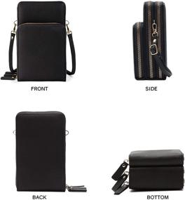 img 3 attached to DELUXITY Lightweight Crossbody Shoulder Compartment Women's Handbags & Wallets