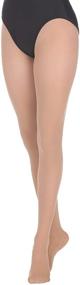 img 2 attached to 🩰 Danzcue Ultra-Soft Stretch Convertible Tights – Enhanced for SEO