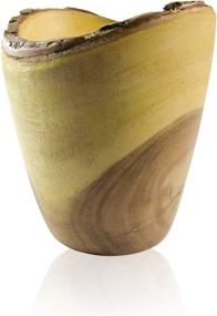 img 4 attached to 🪵 roro Acacia Wood Utensil Holder and Crock (7-Inch)