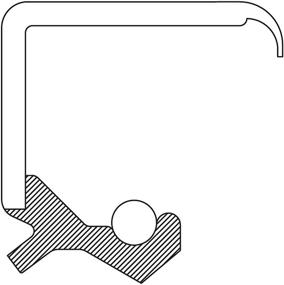 img 1 attached to National Oil Seals 474276 Seal