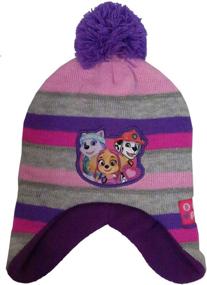 img 3 attached to 🐾 Adorable Nickelodeon Paw Patrol Toddler Hat and Matching Mitten Set