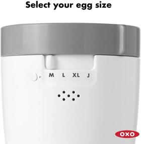 img 3 attached to 🥚 OXO Good Grips Digital Egg Timer with Piercer: Precise Timing and Easy Piercing for Perfectly Cooked Eggs, in a Sleek White Design - One Size