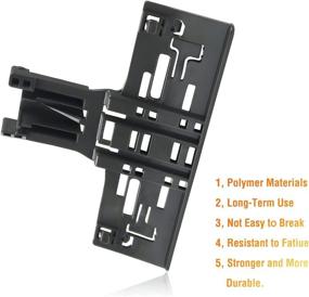 img 1 attached to Upgraded Pack of 2 W10546503 Upper Rack Adjuster 🔧 for Whirlpool Dishwasher - Replaces Ap6022813 W10546503 W10306646 Ps11756150 Wpw10546503Vp