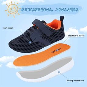 img 3 attached to 👟 Tombik Toddler Fashion Sneakers: Stylish Boys' Shoes for Running and Sneakers