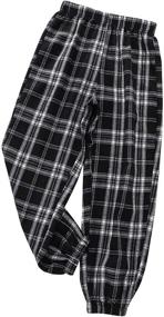 img 3 attached to 👖 Elastic Waisted Sweatpants for Girls' Clothing: SOLY HUX Pants & Capris