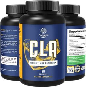 img 3 attached to CLA Diet Weight Loss Pills for Women and Men - Pure Conjugated Linoleic Acid and Safflower 🔥 Oil Fat Burner + Metabolism Supplement - Best Appetite Control + Energy Boost - Fast and Effective Weight Loss