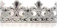 👑 regal elegance: little adventures silver prince crown for majestic kids logo