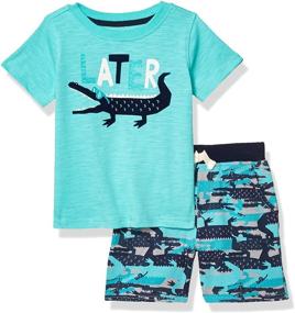 img 1 attached to 🩳 Striped Boys Shorts by Kids Headquarters - Clothing Sets for Boys' Fashion