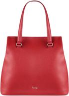 lipault elegance handle shoulder handbag logo