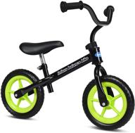 🚲 infans kids balance bike: adjustable seat height, non-slip handle, inflation-free eva tires, lightweight training bicycle for toddlers logo