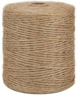 🧵 tenn well natural jute twine: 3-ply 984 feet jute rope for diy crafts and more logo