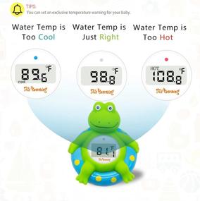 img 2 attached to 🛀 Doli Yearning Baby Bath Thermometer: Safety, Fun & Room Temperature Monitoring