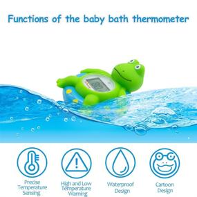 img 3 attached to 🛀 Doli Yearning Baby Bath Thermometer: Safety, Fun & Room Temperature Monitoring