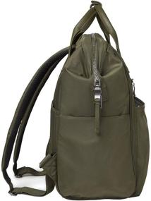 img 2 attached to 🎒 Обзор рюкзака Baggallini Unisex-Adult Soho: оливковый, один размер