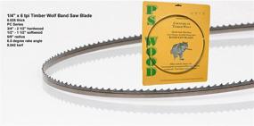 img 1 attached to 🪚 Enhanced Performance: Timber Wolf Bandsaw Blade 93 1