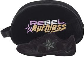 img 1 attached to 🤸 Раскрой свою силу на коврике с туфлями Rebel Athletic Ruthless Cheer