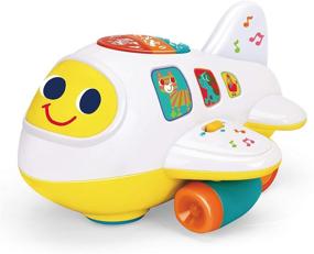 img 4 attached to Игрушка-самолет "Bump Learning Airplane Toy Beginning