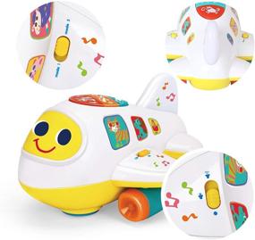 img 1 attached to Игрушка-самолет "Bump Learning Airplane Toy Beginning