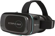 🎮 immerse yourself with utopia 360° vr headset: experience thrilling vr games, movies, and apps on your iphone or android (2018 model) logo